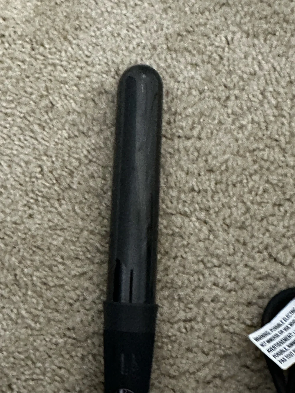L’ange Le Curl Titanium Curling Wand 32mm (1.25”) in Black EUC